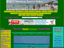 Tablet Screenshot of negril-jamaica-videos.com